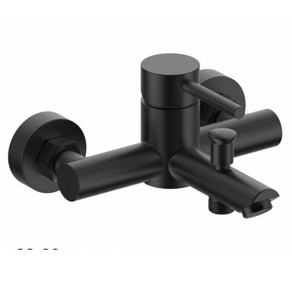 GINI Black 2 for shower - Μπαταρία Λουτρού διπλής ροής