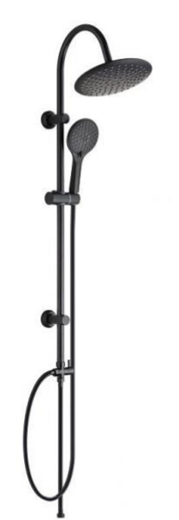 AMBER Black Shower Column - Στήλη Ντουζ χωρίς μπαταρία