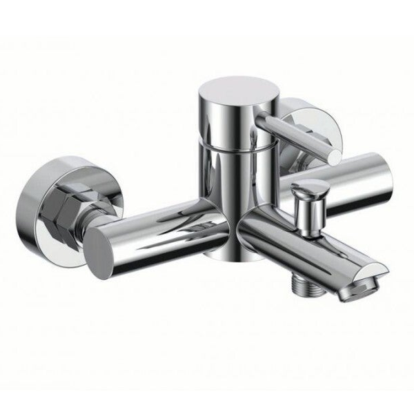 GINI Chrome 2 for shower - Μπαταρία Λουτρού διπλής ροής