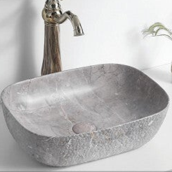 ELEGAN 2 Light Grey - Νιπτήρας Επιτραπέζιος Ανοιχτό Γκρι