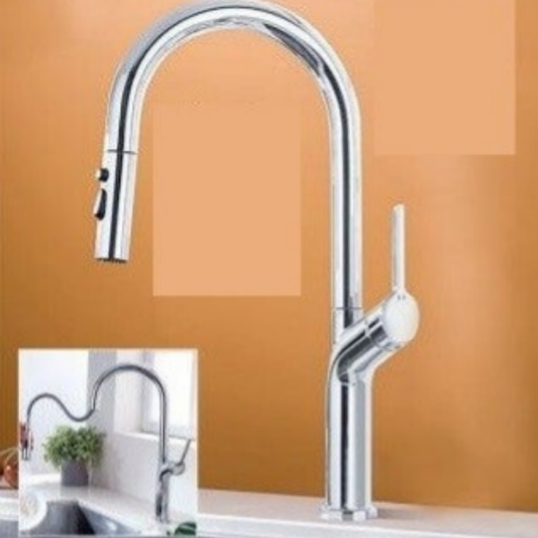 DS DG21057-1CH Chrome for sink - Μπαταρία Νεροχύτη
