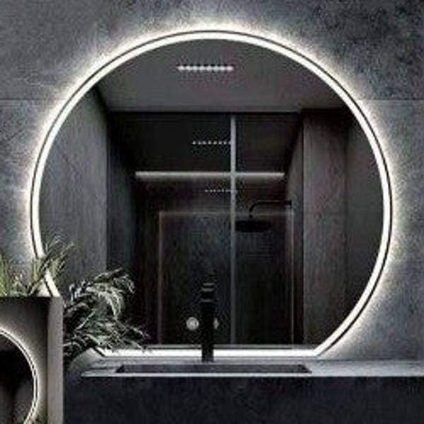 SYB004 LED MIRROR [80x72] - Καθρέπτης Μπάνιου με φωτισμό LED