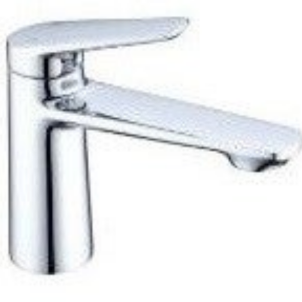 F-SERIES Short Chrome for washbasin - Μπαταρία Νιπτήρος