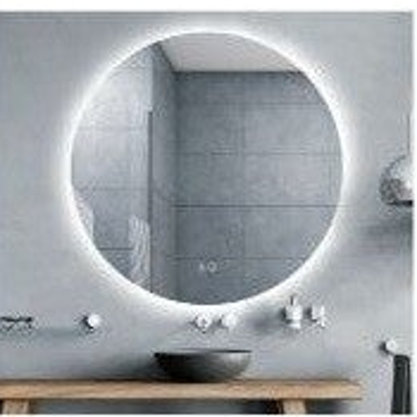 SYA006 LED MIRROR [φ90] - Καθρέπτης Μπάνιου με φωτισμό LED