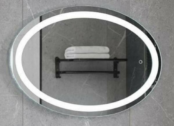 OVALE LED MIRROR [60x80] - Καθρέπτης Μπάνιου με φωτισμό LED
