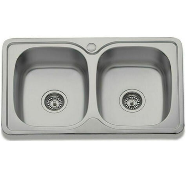 MICRO-DUE Satin / 78x48 - Νεροχύτης INOX