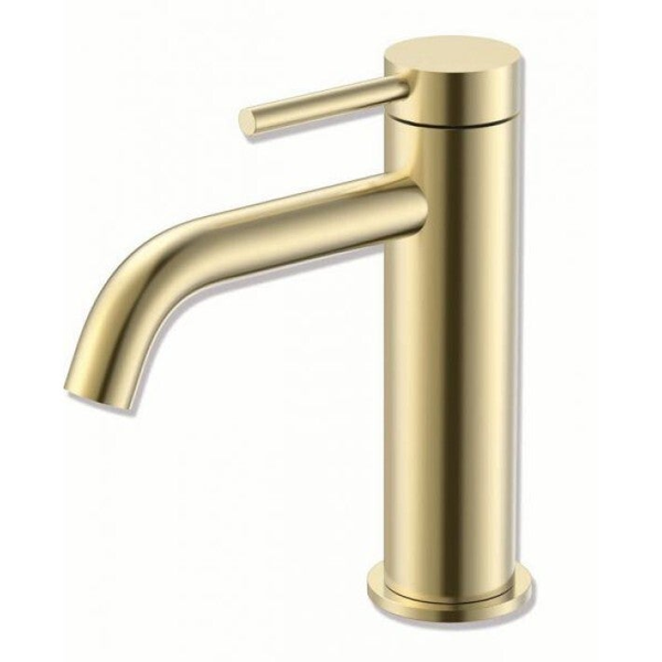 GINI Short Gold for washbasin - Μπαταρία Νιπτήρος