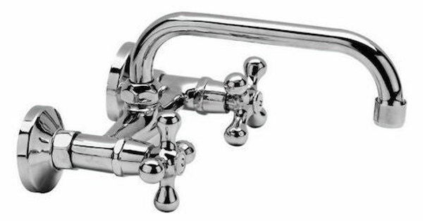 LEDA Chrome for sink - Μπαταρία Νεροχύτη