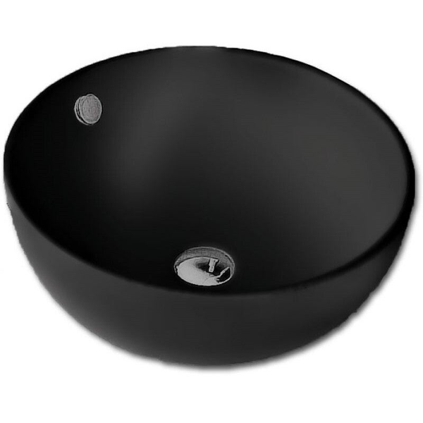 CRESO-21 Black Mat - Νιπτήρας Επιτραπέζιος Μαύρος Ματ