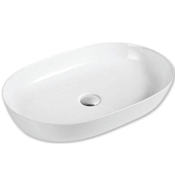 NEW STYLE OVAL 1 White - Νιπτήρας Επιτραπέζιος Λευκός