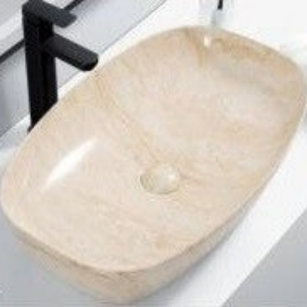 DS 9491C 2317 [60x38] Beige - Νιπτήρας Επιτραπέζιος Μπεζ