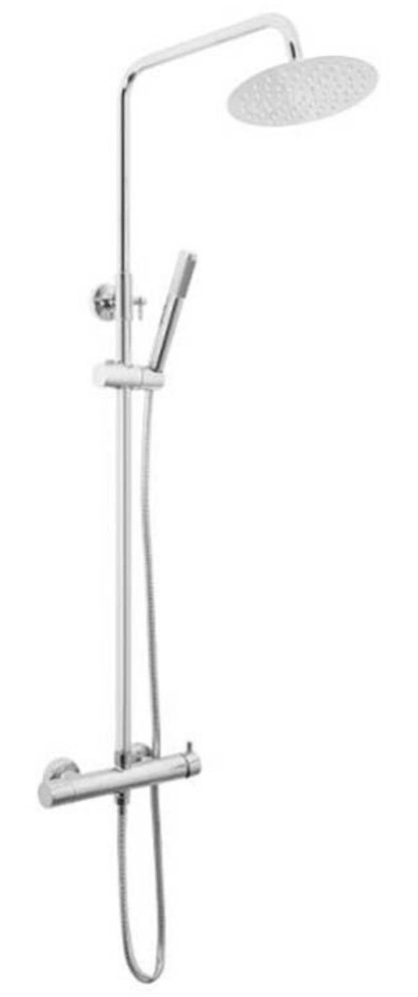 VIP Chrome Shower Column - Στήλη Ντουζ με μπαταρία