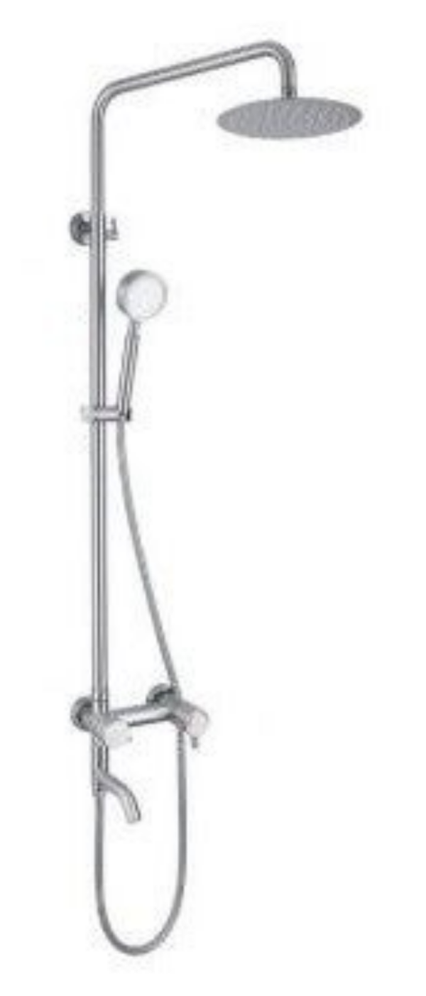 ROUND Shower Column - Στήλη Ντουζ με μπαταρία