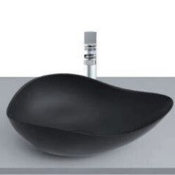 DS 8270BL [50x40] Black - Νιπτήρας Επιτραπέζιος Μαύρος