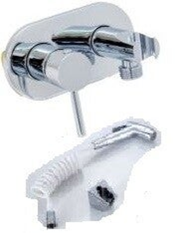 23-025 Bidet Chrome - Βρυσάκι Μπιντέ με μπαταρία (Ζεστό - Κρύο)
