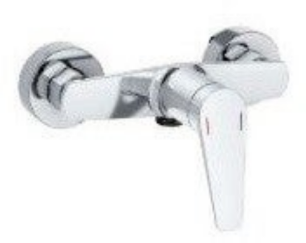 F-SERIES Chrome 1 for shower - Μπαταρία Λουτρού μονής ροής