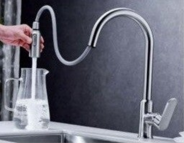 DS DG00351 for sink - Μπαταρία Νεροχύτη με αποσπώμενο ρουξούνι