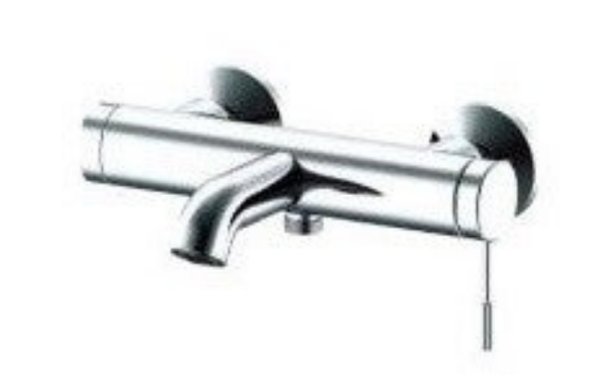 IMOLA Chrome for shower - Μπαταρία Λουτρού διπλής ροής