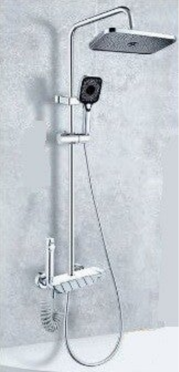 PIANO DIGITAL Chrome Shower Column - Στήλη Ντουζ με μπαταρία
