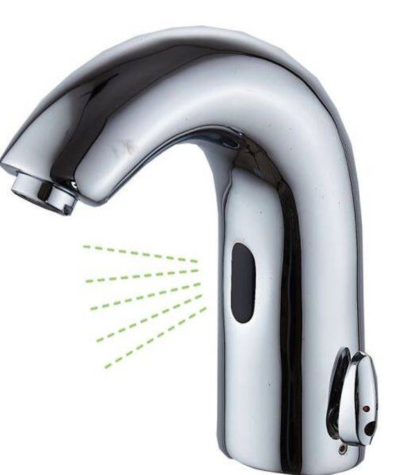 NORMA NOVA for washbasin - Μπαταρία Νιπτήρος με Φωτοκύτταρο (ζεστό - κρύο)