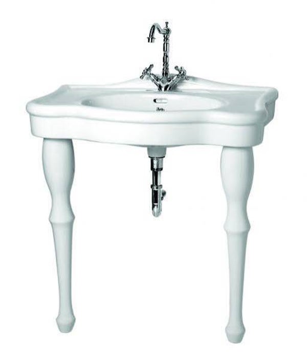 PALADIUM White Set - Νιπτήρας με Κολώνα Λευκός
