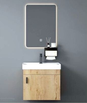 DS FOREST 50 Wood (JL3005-50VD) - Set Έπιπλο Μπάνιου Κρεμαστό