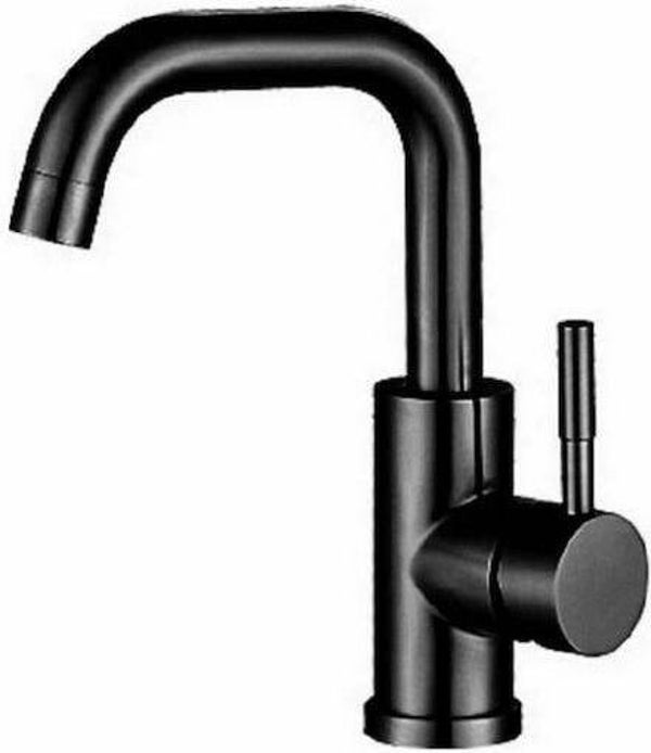 ROTA-U Black for washbasin - Μπαταρία Νιπτήρος