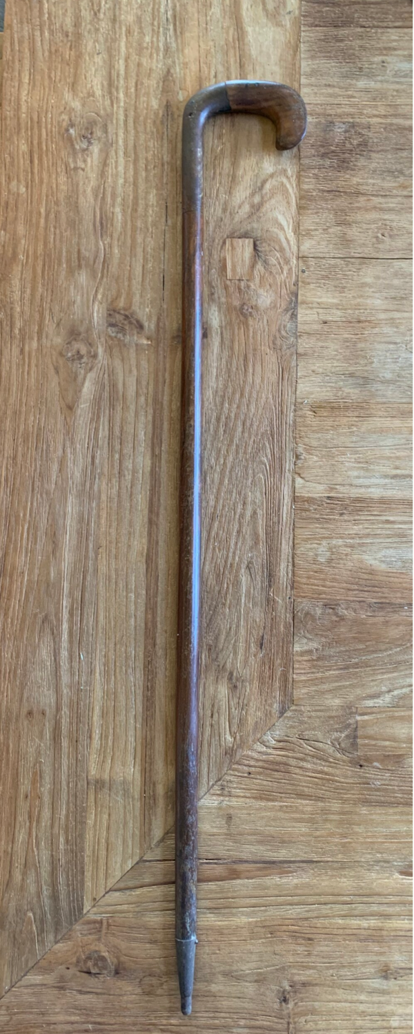 Noten houten Wandelstok