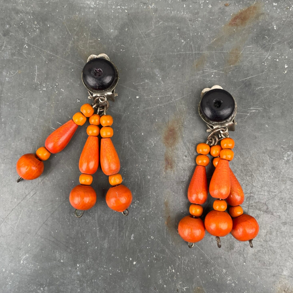 Oorclips 'oranje'