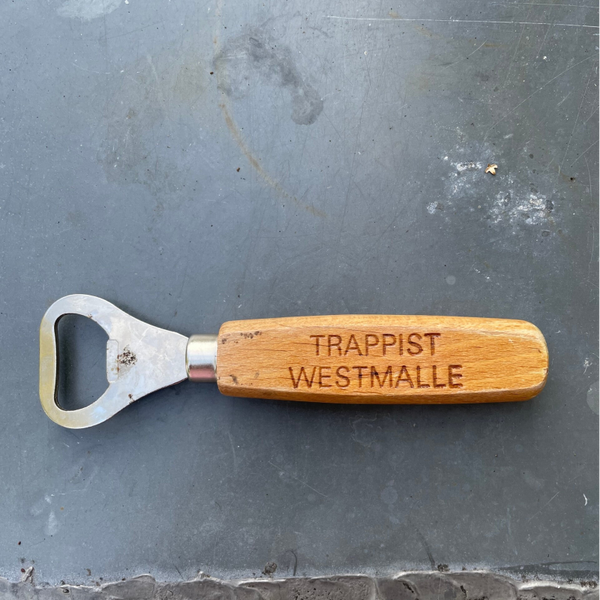 Opener met houten heft 'Westmalle'