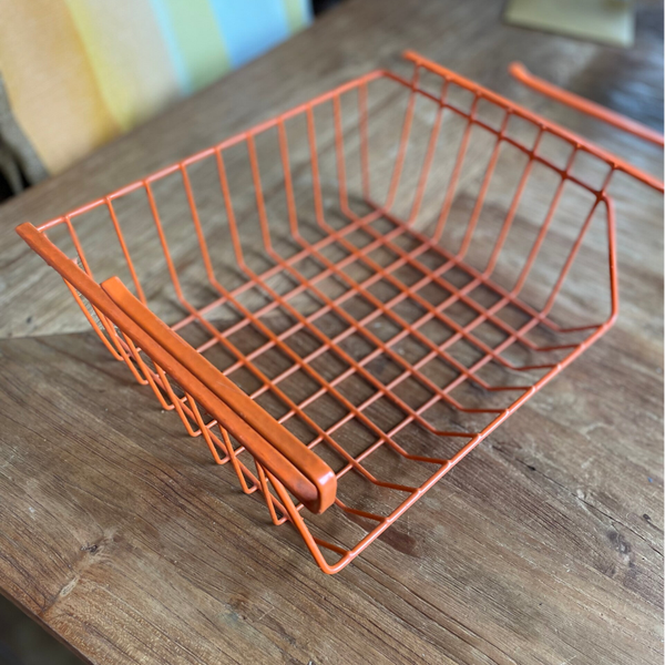 Draadmand oranje klein