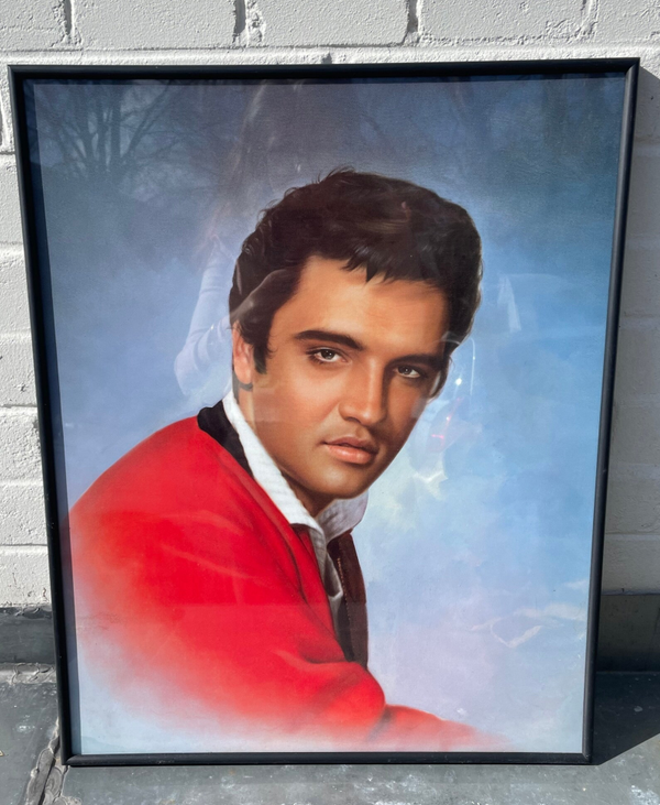 Vintage poster Elvis Presley 1987