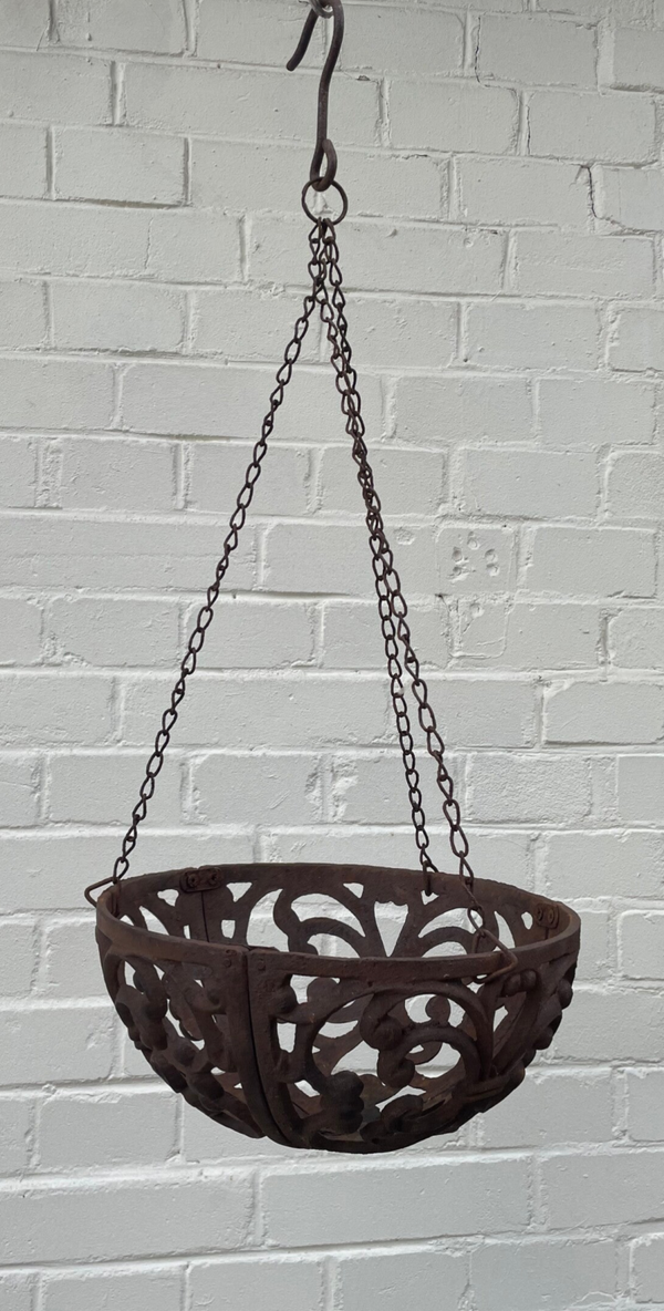 Gietijzeren plantenhanger