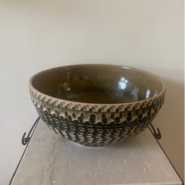 Berkenbast schaal/bloempot