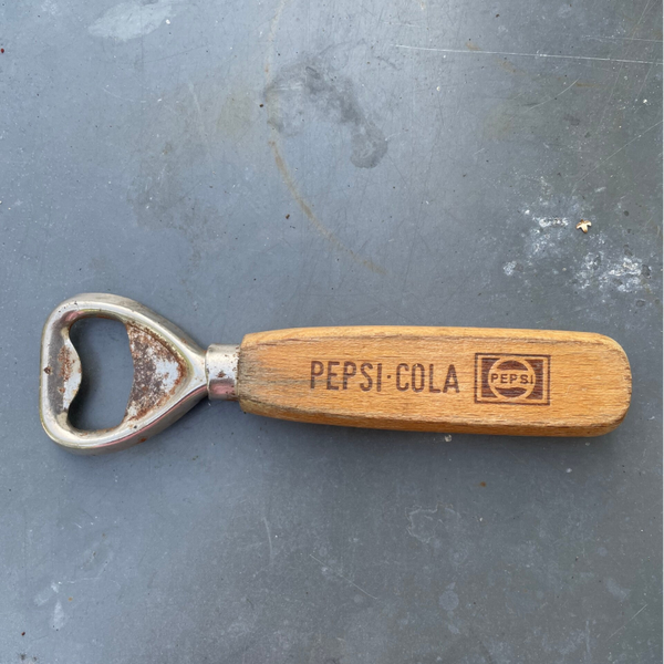Opener met houten heft 'Pepsi-Cola'