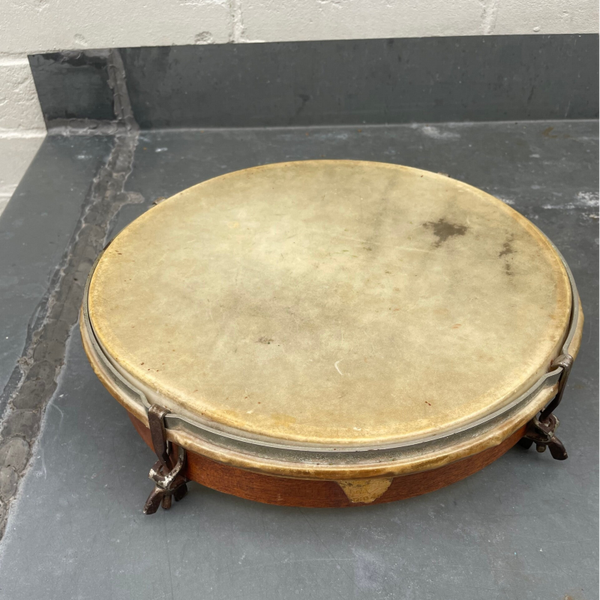 Authentieke Vintage 'Studio 49' handtrommel of frametrommel