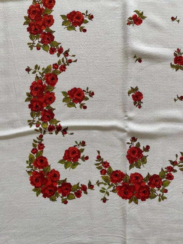 Tafelkleed met rozen