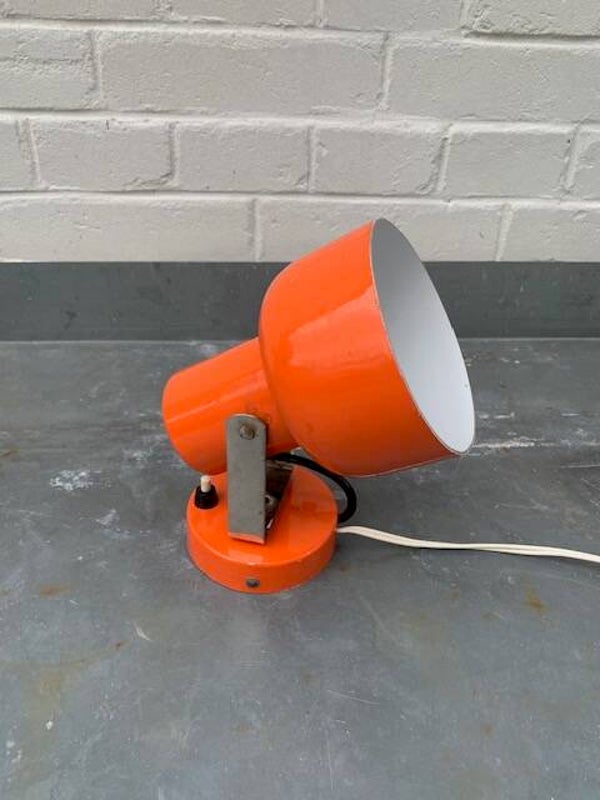 Oranje spot / bedlampje