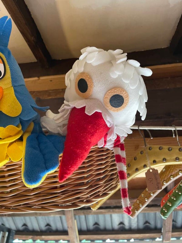 Handpop Juffrouw Ooievaar