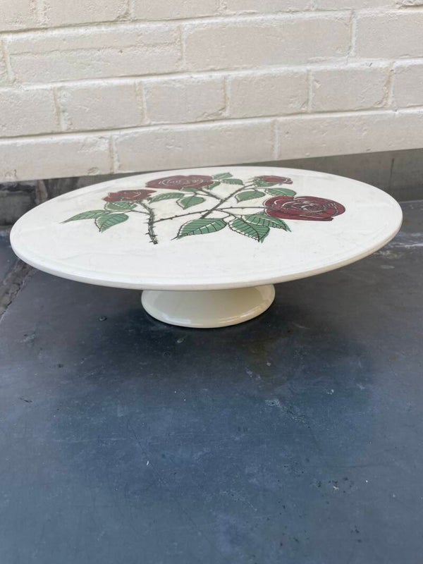 Taartplateau op voetje