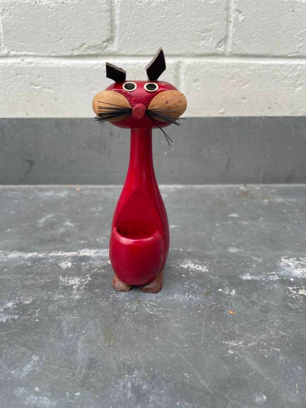 Kat, cocktailprikkerhouder
