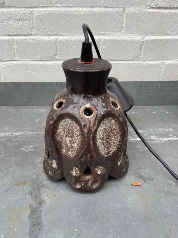 Keramieken plafondlamp, tulpvormig