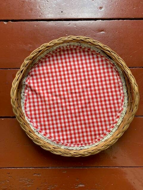 Dienblad, riet klein