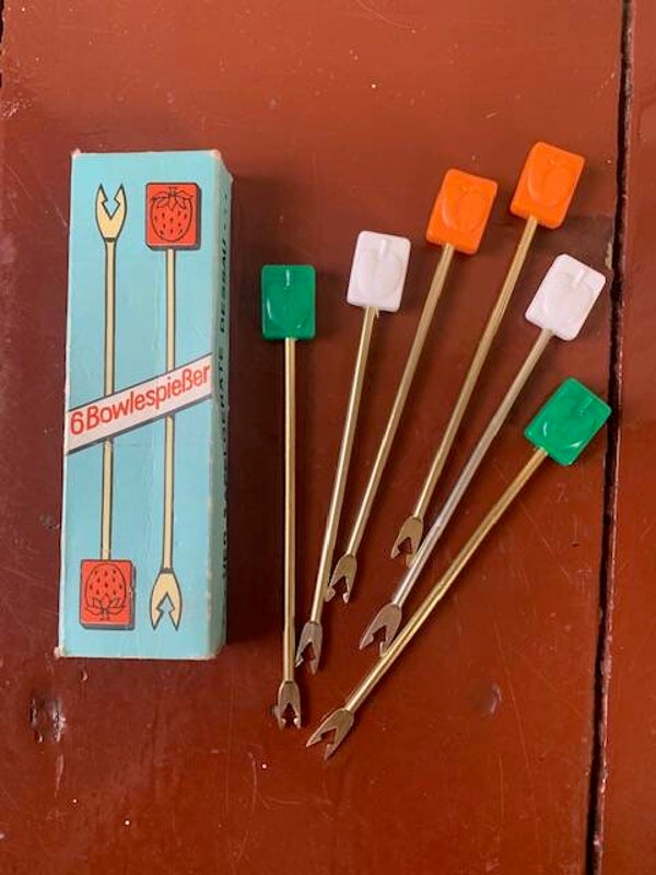 Doosje met 6 cocktail prikkertjes