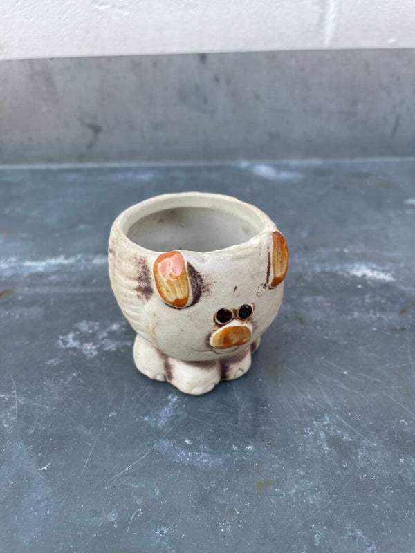 Mini bloempotje 'varken'