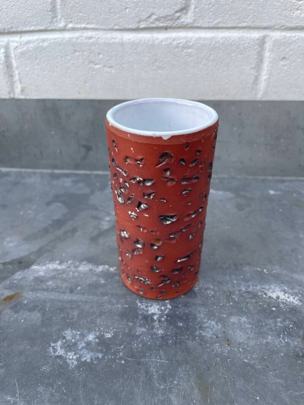 Berkenbast cilindervaasje