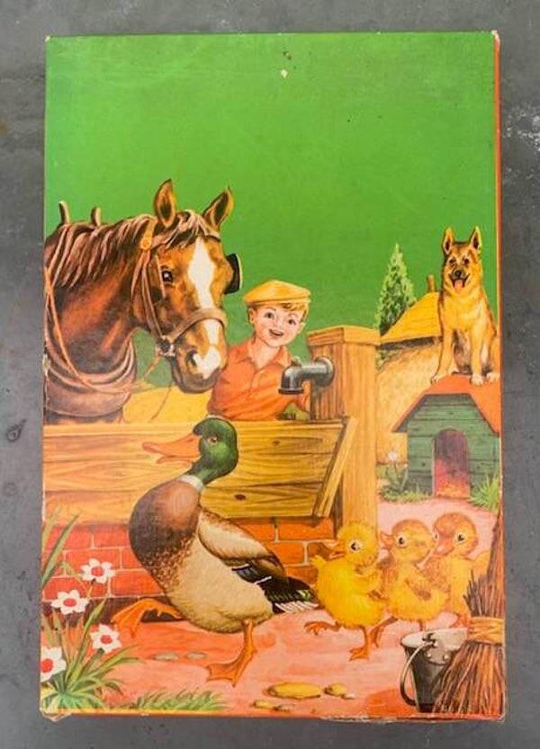 Houten Jig Saw puzzel 'Boerderij'