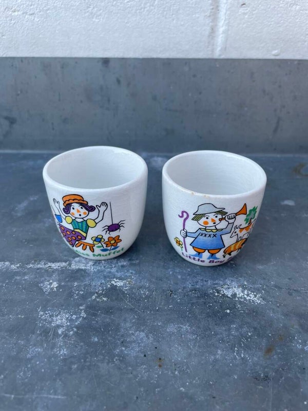 Engelse eierdopjes, set/2