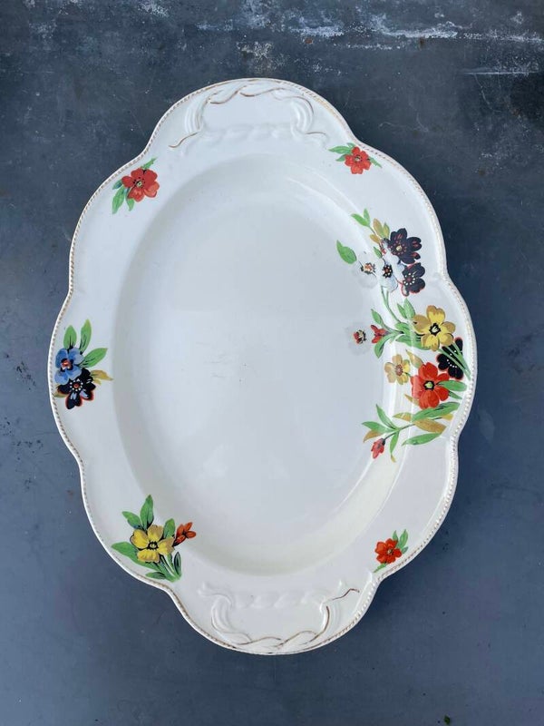 Groot Engels platelen serveerbord