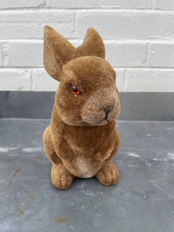 Flockprint haasje 20 cm